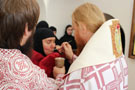 увеличить