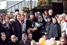 увеличить