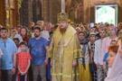 увеличить